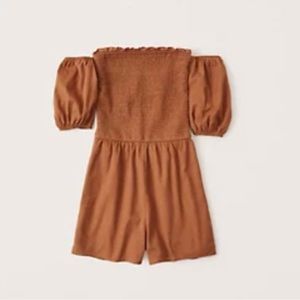 Abercrombie and Fitch linen romper